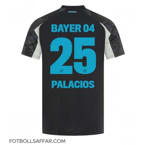 Bayer Leverkusen Exequiel Palacios #25 Tredjeställ 2024-25 Kortärmad